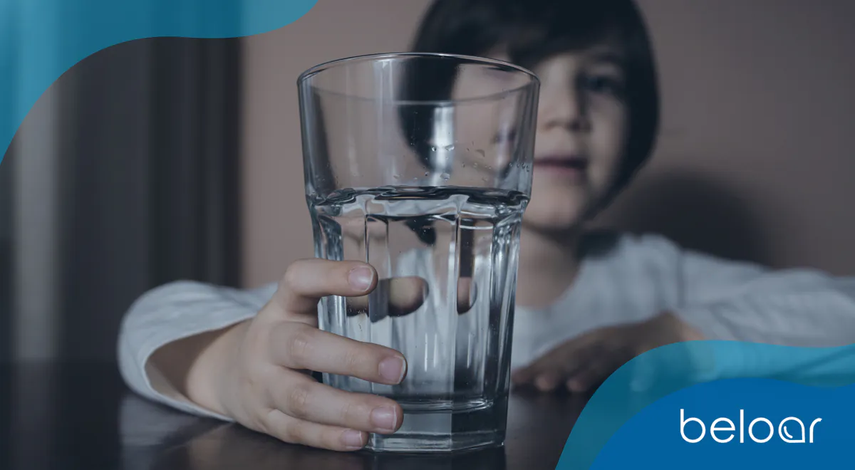 copo agua potavel crianca beloar